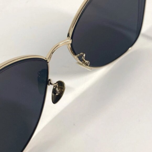 CHANEL 4253 Teardrop logo CC Mark eyewear sunglasses Metal BlackBased/Gold - Picture 6 of 16